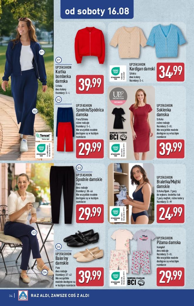 Gazetka promocyjna ALDI do 16/08/2025 str.34