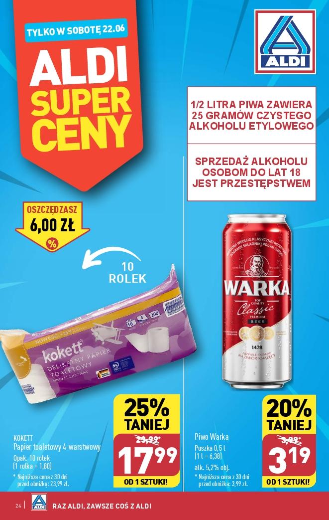 Gazetka promocyjna ALDI do 22/06/2024 str.24