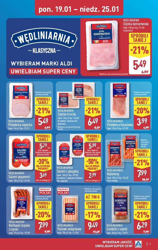 Gazetka promocyjna ALDI do 25/01/2026 str.7