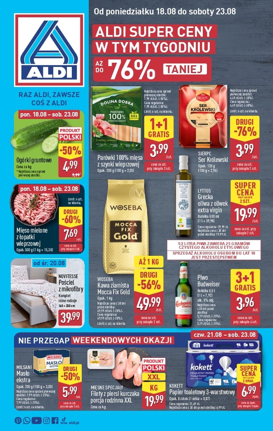 Gazetka promocyjna ALDI do 23/08/2025 str.1