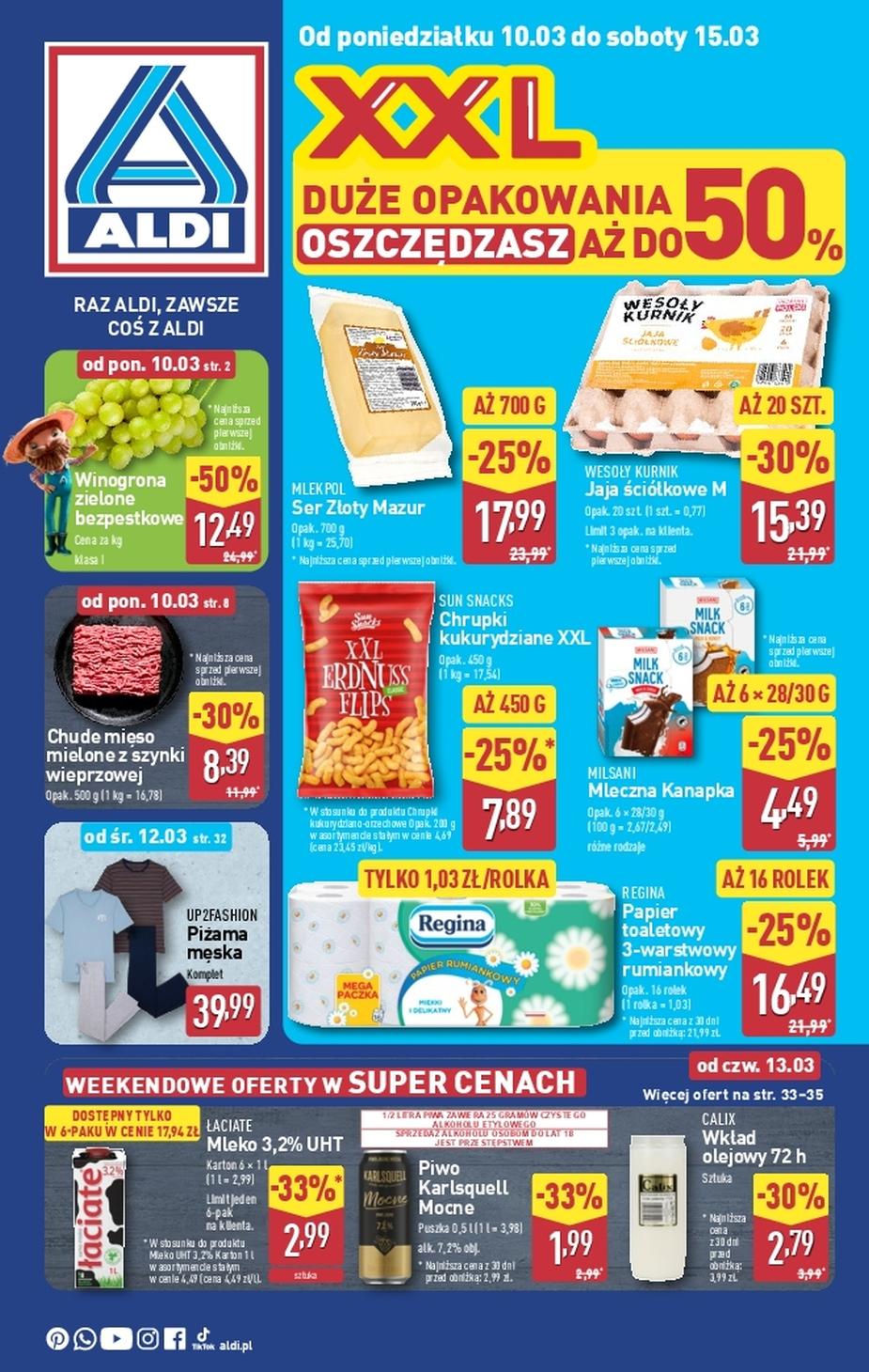 Gazetka promocyjna ALDI do 15/03/2025 str.1