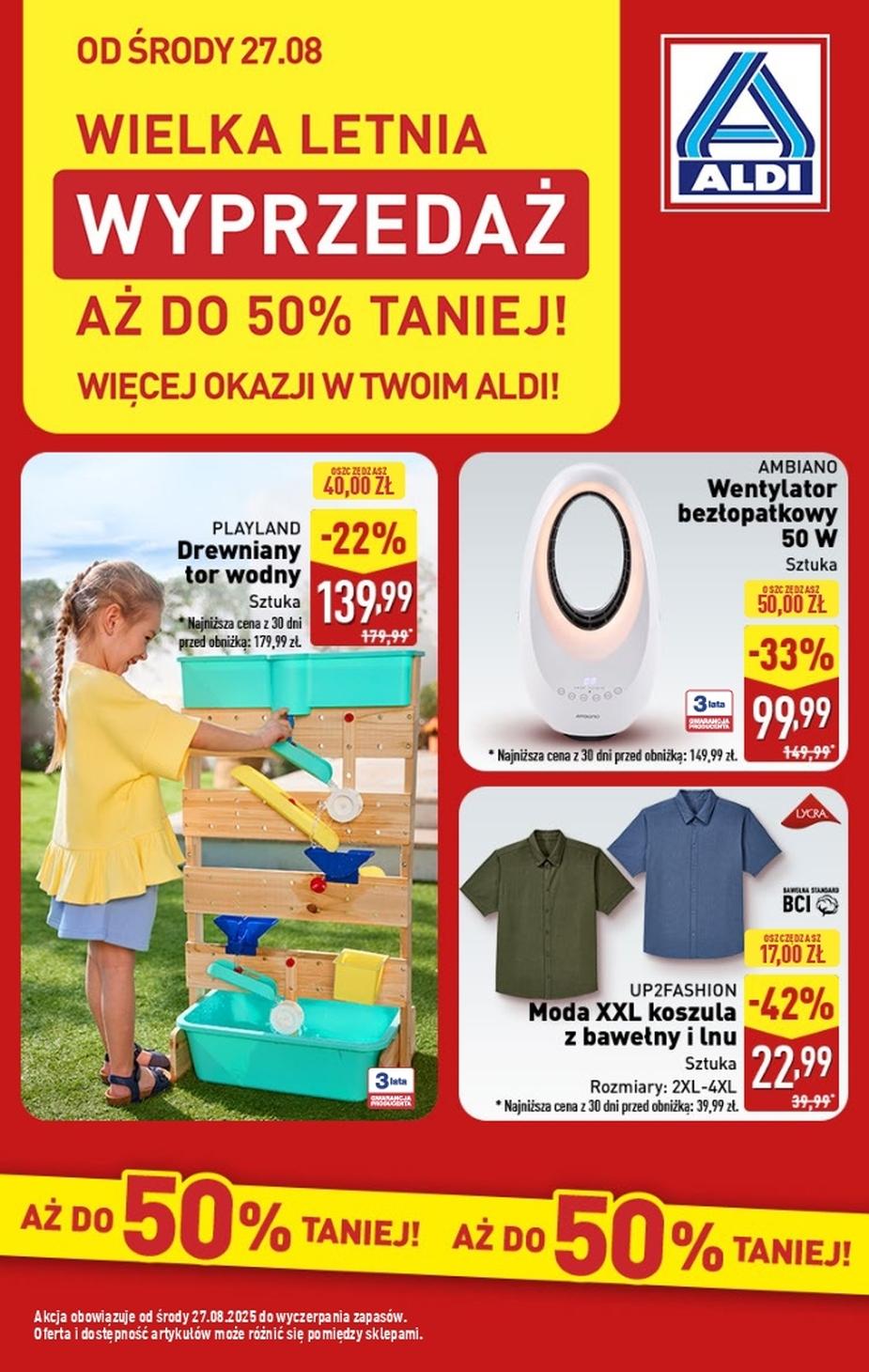 Gazetka promocyjna ALDI do 31/08/2025 str.1