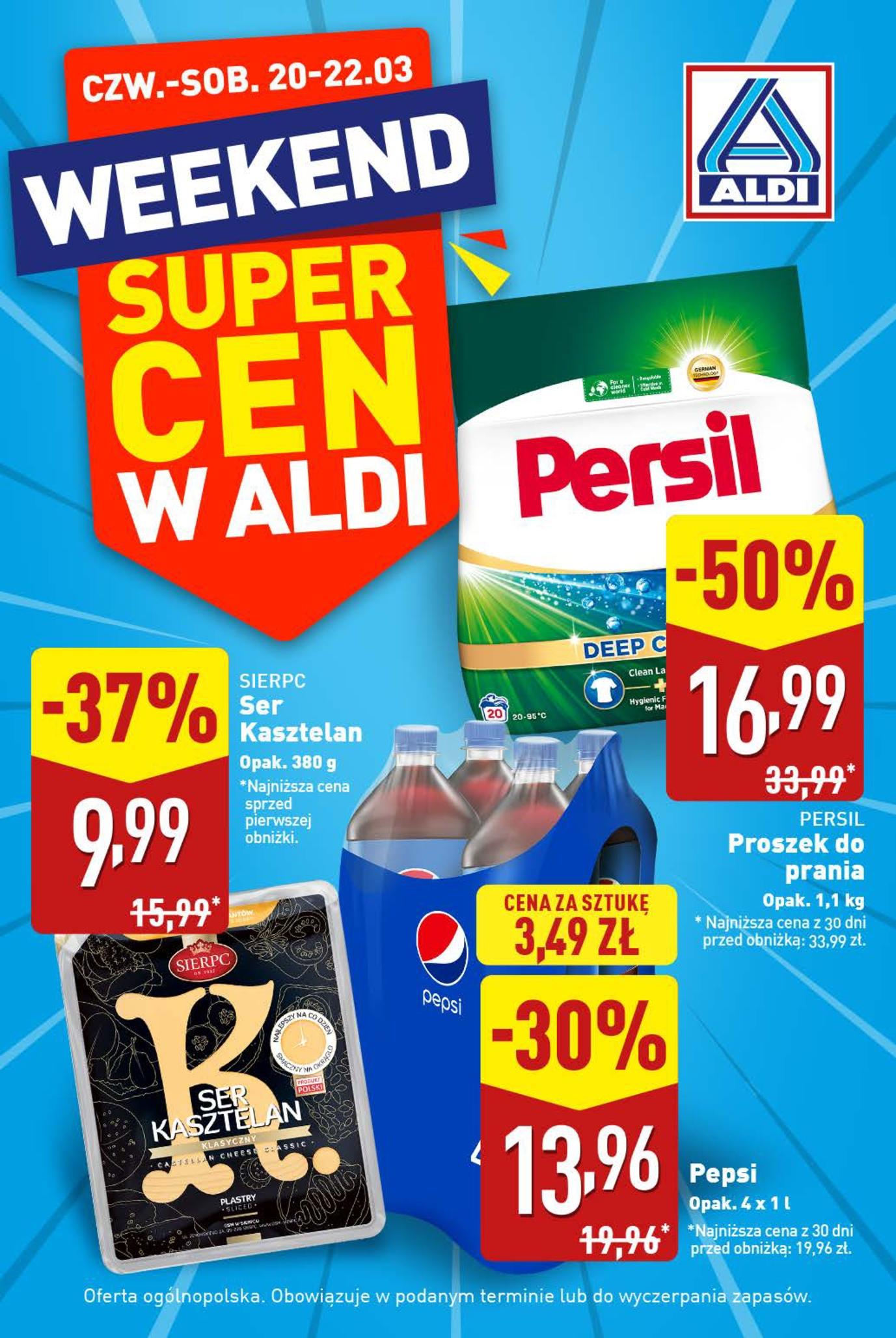 Gazetka promocyjna ALDI do 22/03/2025 str.1