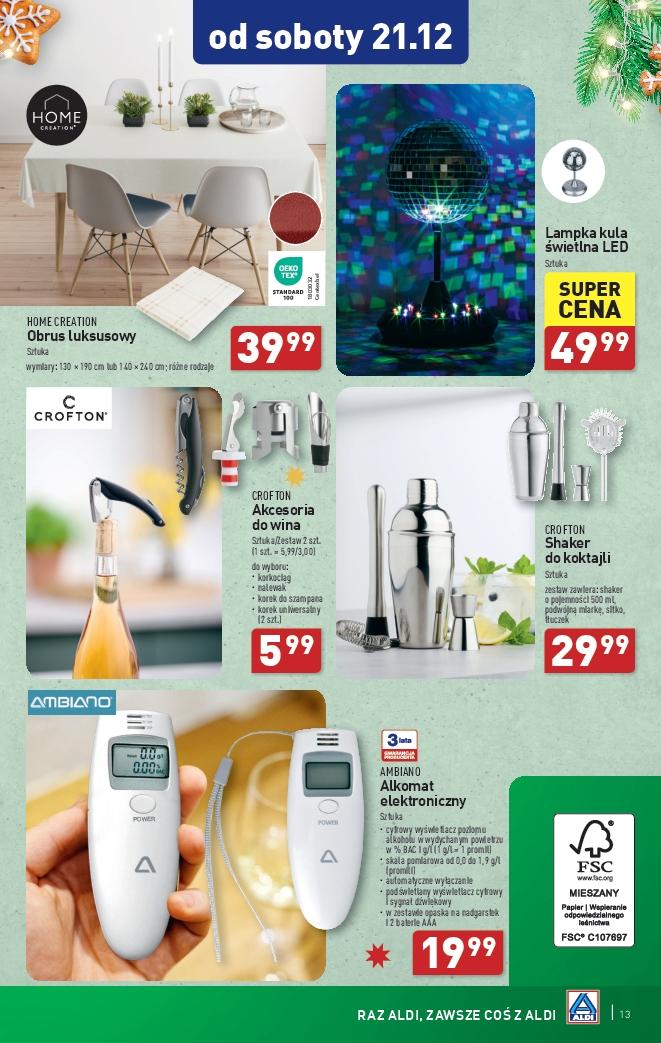 Gazetka promocyjna ALDI do 22/12/2024 str.13