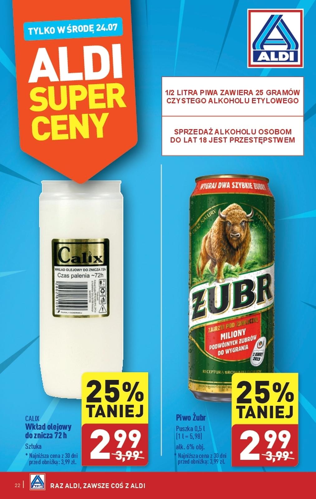 Gazetka promocyjna ALDI do 27/07/2024 str.22