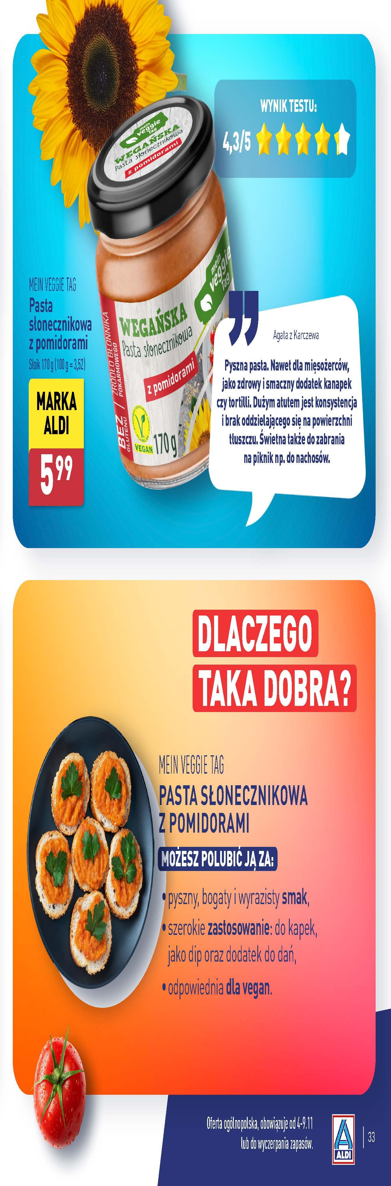 Gazetka promocyjna ALDI do 09/11/2024 str.33