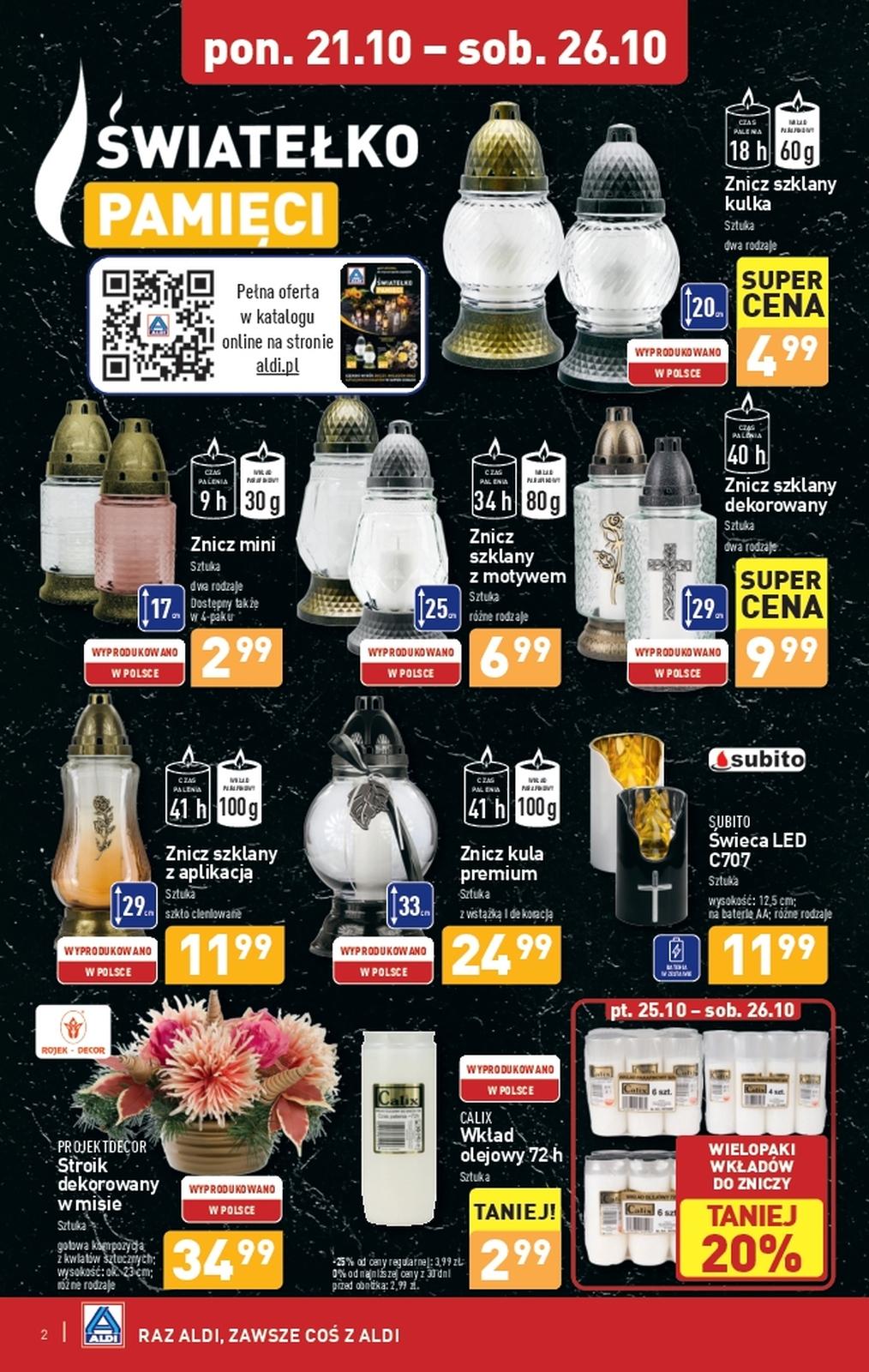 Gazetka promocyjna ALDI do 26/10/2024 str.2