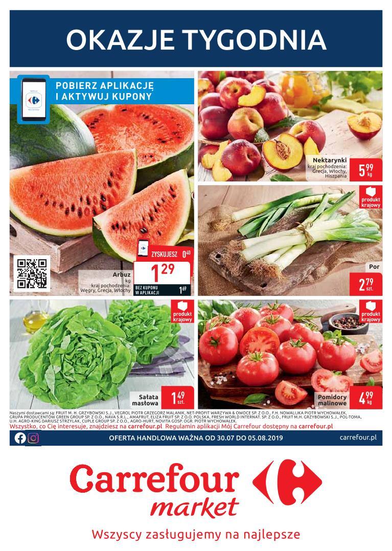 Gazetka promocyjna Carrefour Market do 05/08/2019 str.0