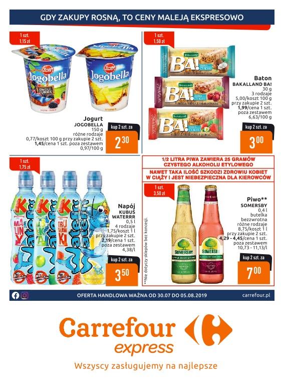 Gazetka promocyjna Carrefour Express do 05/08/2019 str.1