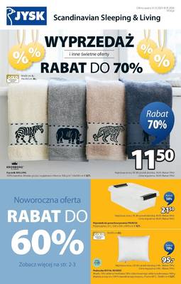Jysk gazetka - od 01/01/2026 do 18/01/2026