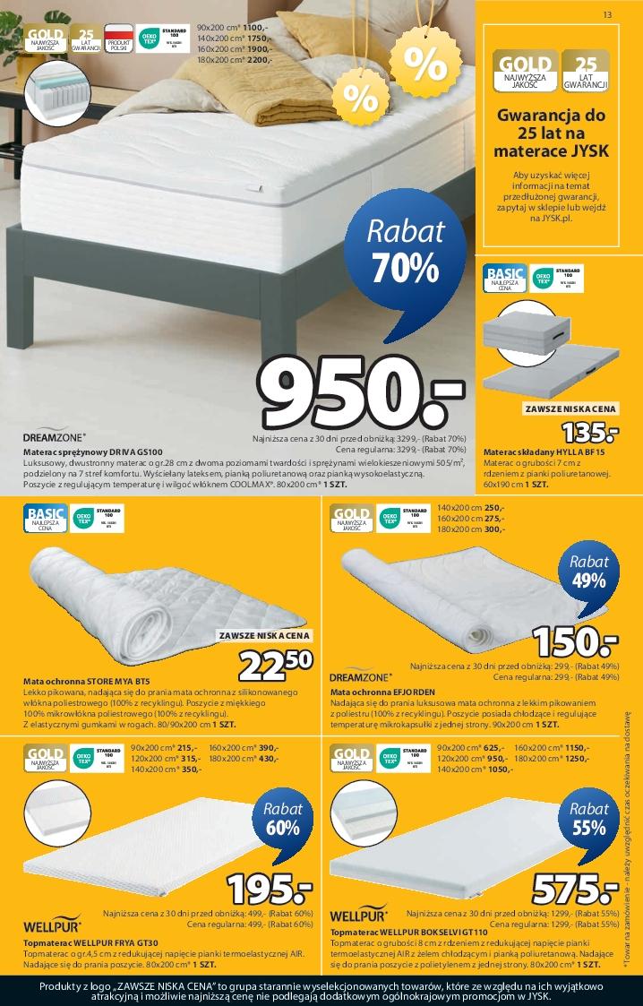 Gazetka promocyjna Jysk do 17/08/2025 str.13