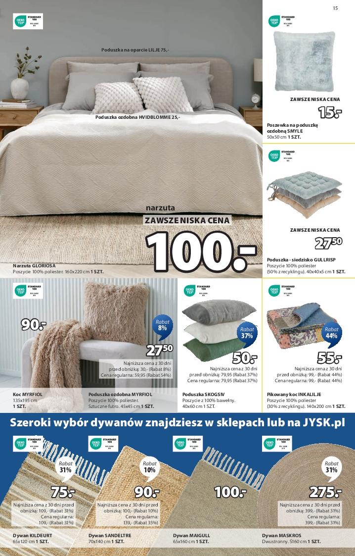 Gazetka promocyjna Jysk do 10/08/2025 str.15