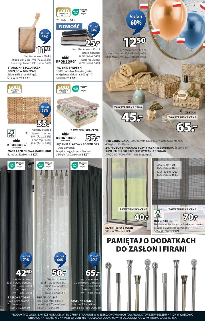 Gazetka promocyjna Jysk do 08/06/2025 str.15