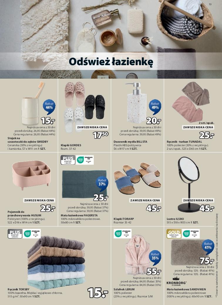 Gazetka promocyjna Jysk do 31/08/2025 str.19