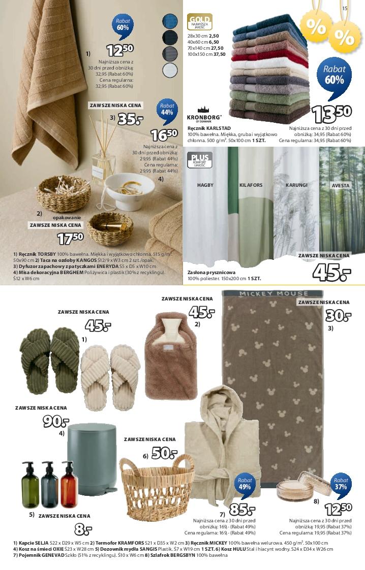 Gazetka promocyjna Jysk do 18/01/2026 str.15