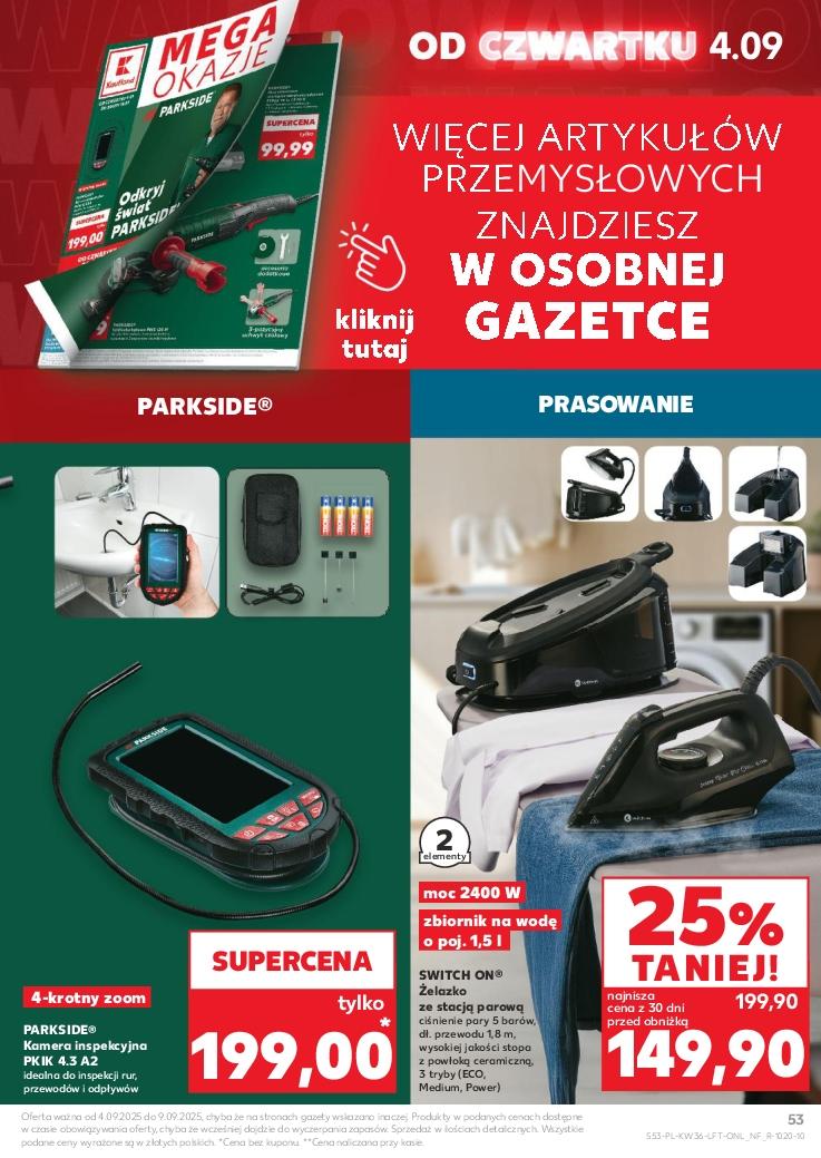 Gazetka promocyjna Kaufland do 10/09/2025 str.53