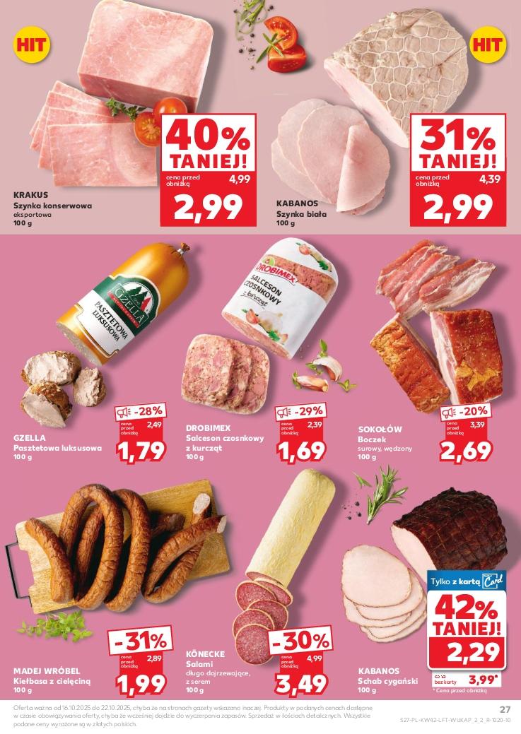 Gazetka promocyjna Kaufland do 22/10/2025 str.27