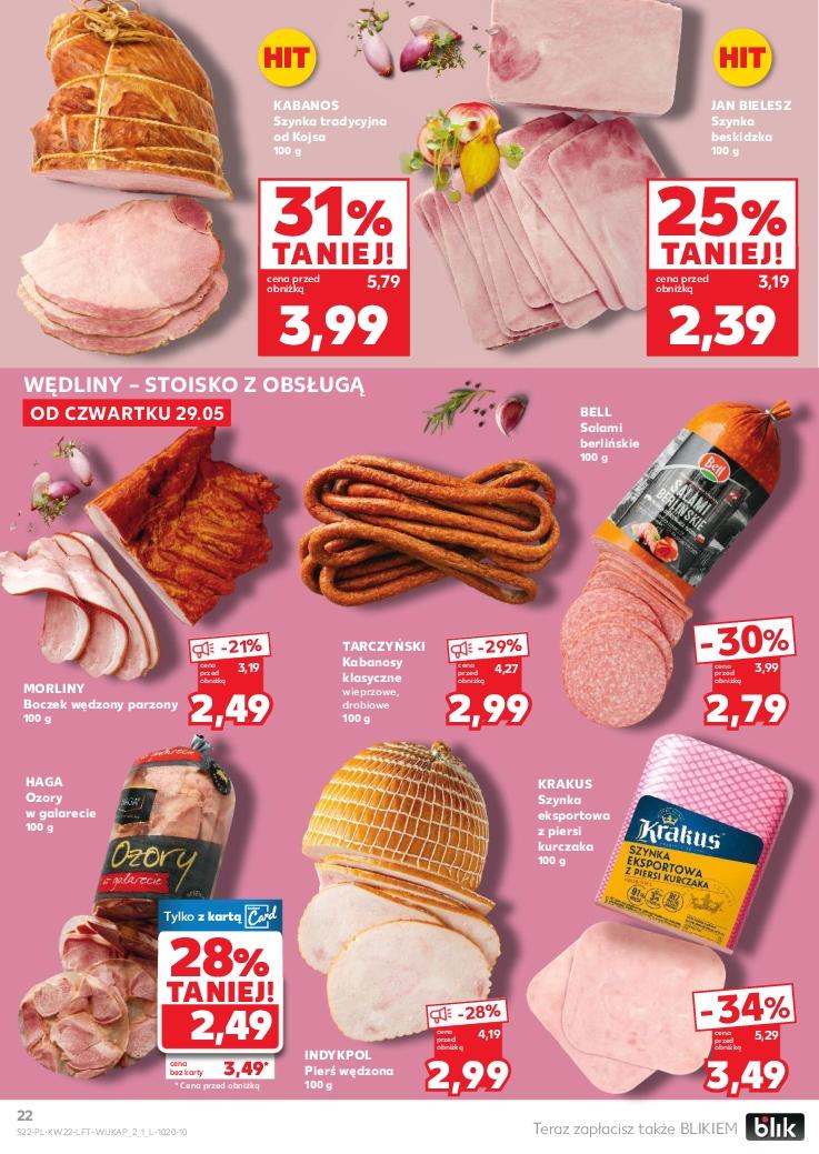Gazetka promocyjna Kaufland do 04/06/2025 str.22