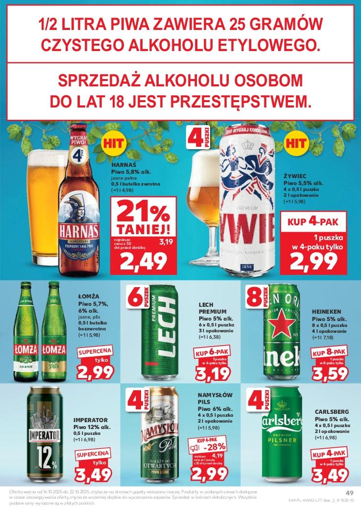 Gazetka promocyjna Kaufland do 22/10/2025 str.49