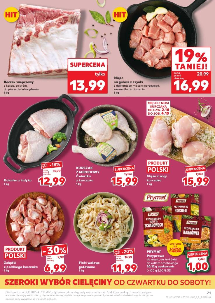 Gazetka promocyjna Kaufland do 08/10/2025 str.21