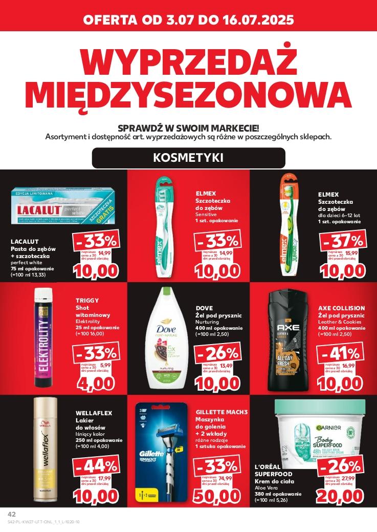 Gazetka promocyjna Kaufland do 09/07/2025 str.42