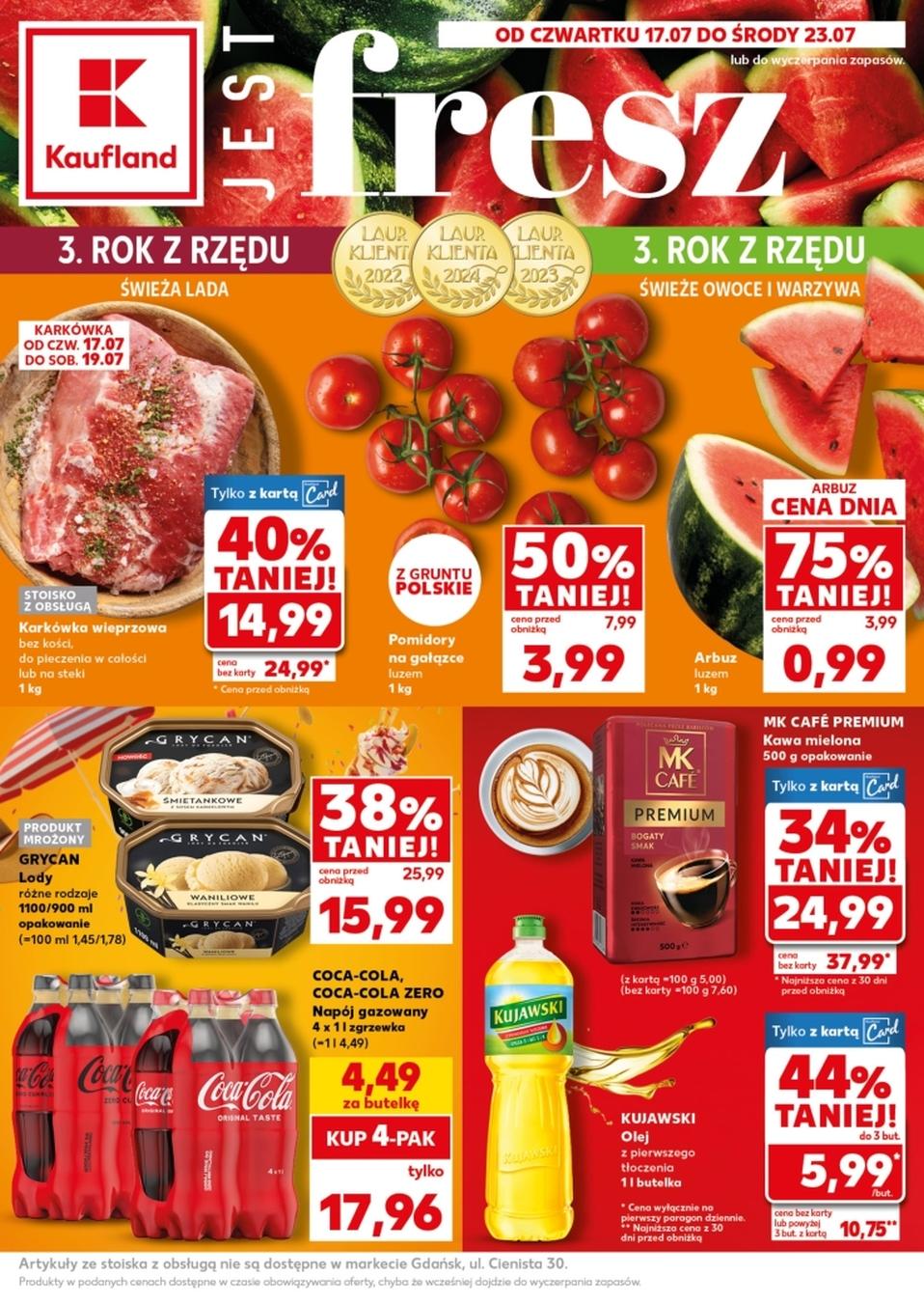 Gazetka promocyjna Kaufland do 23/07/2025 str.1