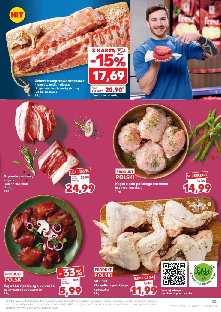 Gazetka promocyjna Kaufland do 17/06/2025 str.23