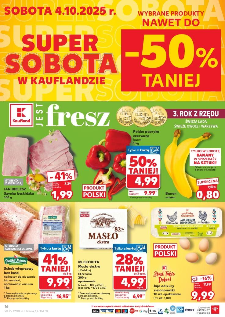 Gazetka promocyjna Kaufland do 08/10/2025 str.16