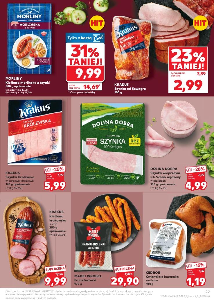 Gazetka promocyjna Kaufland do 28/01/2026 str.27