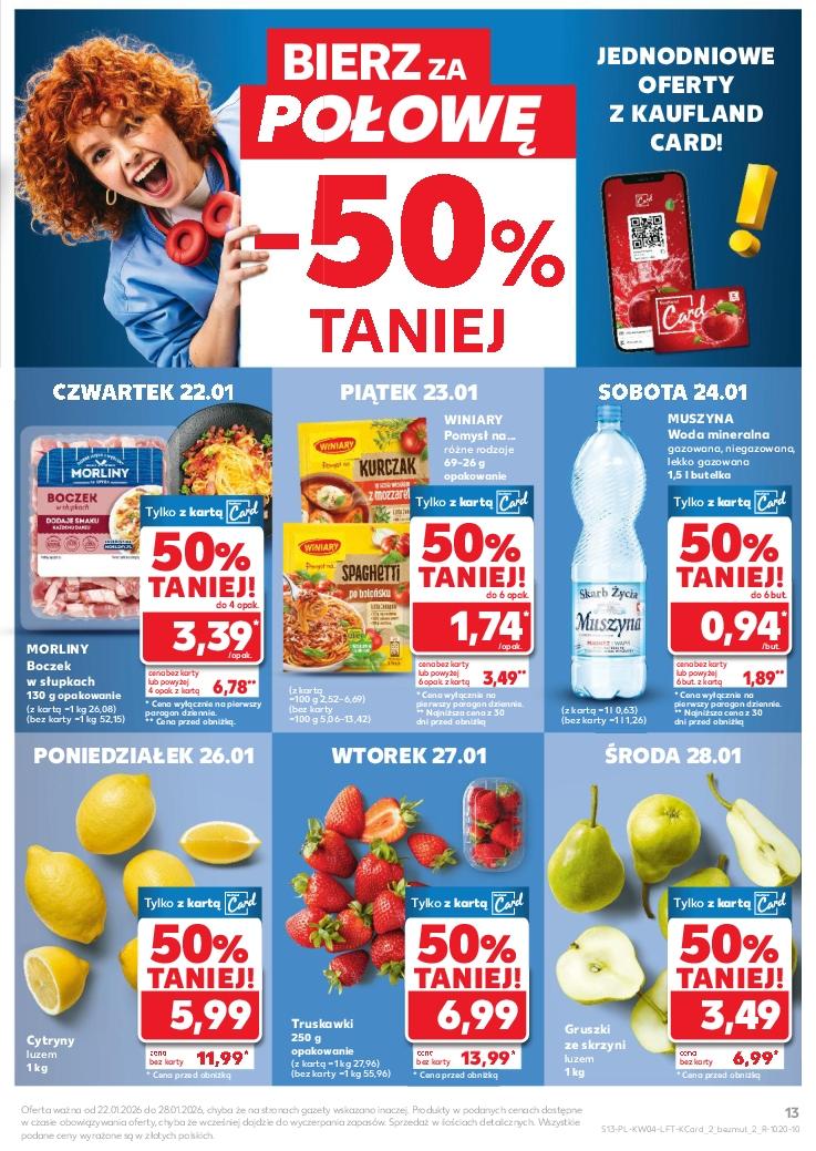 Gazetka promocyjna Kaufland do 28/01/2026 str.13