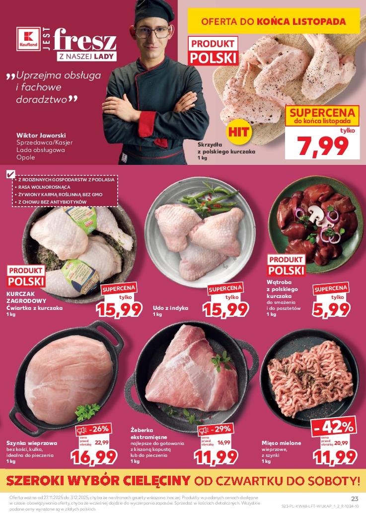 Gazetka promocyjna Kaufland do 03/12/2025 str.23