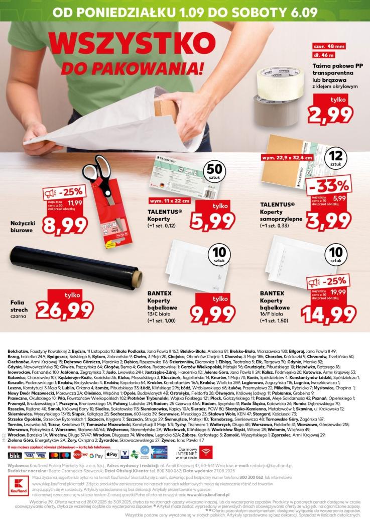 Gazetka promocyjna Kaufland do 03/09/2025 str.20