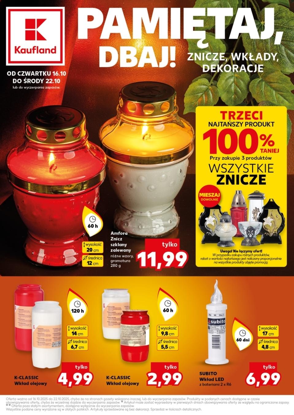 Gazetka promocyjna Kaufland do 22/10/2025 str.1