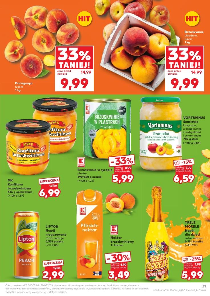 Gazetka promocyjna Kaufland do 20/08/2025 str.31