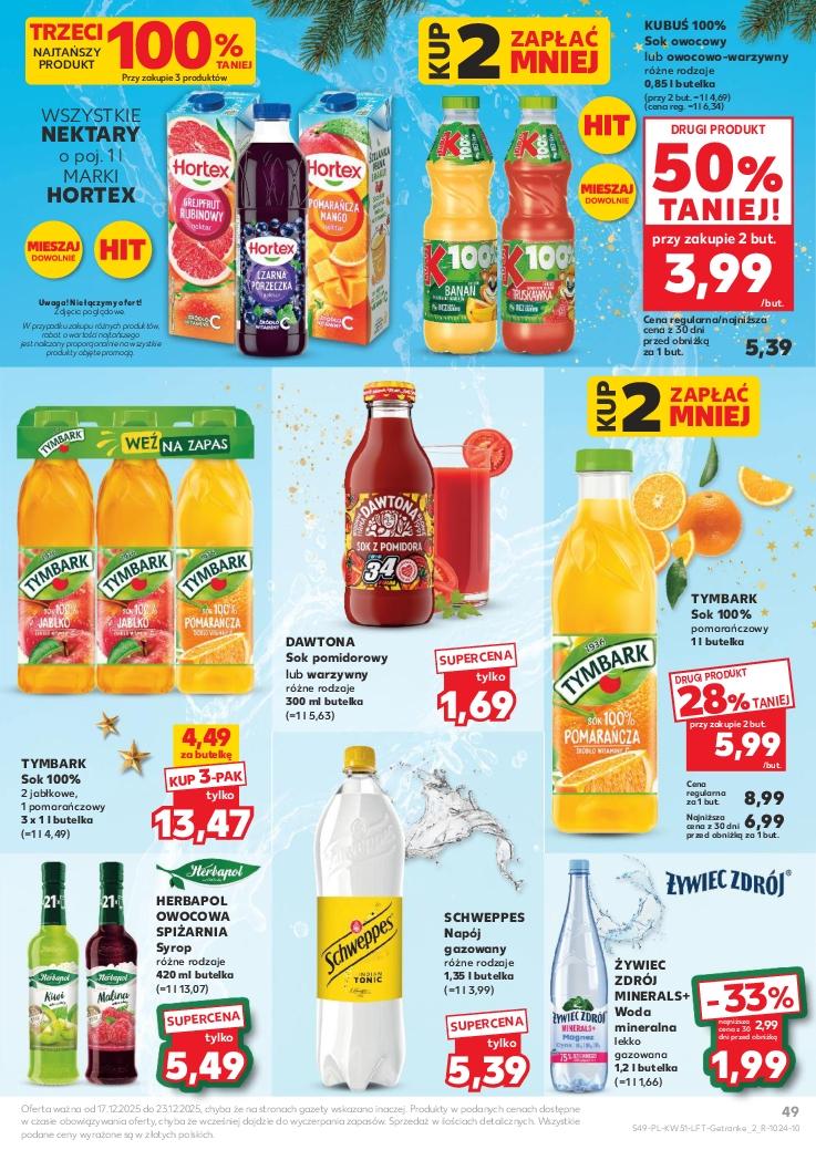 Gazetka promocyjna Kaufland do 23/12/2025 str.49
