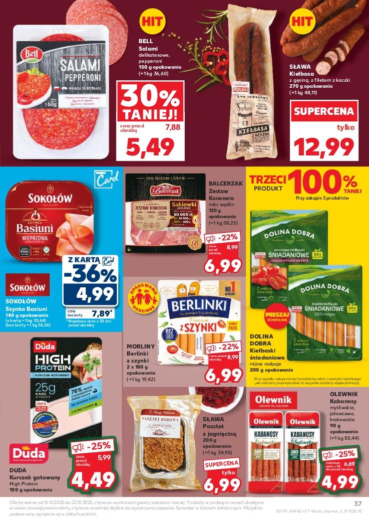 Gazetka promocyjna Kaufland do 22/10/2025 str.37