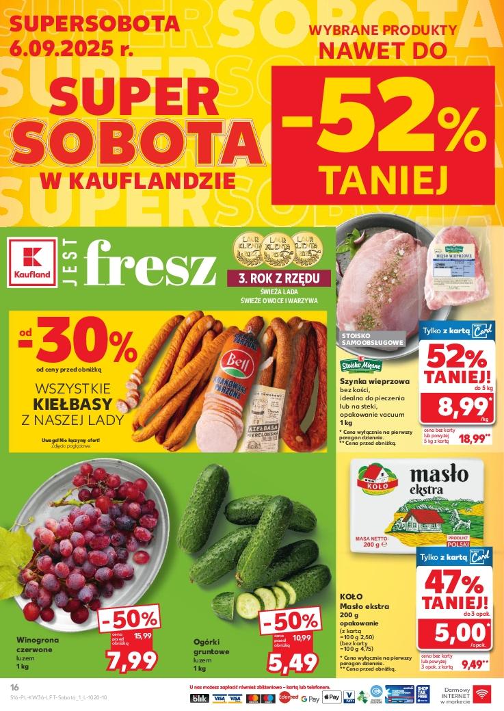 Gazetka promocyjna Kaufland do 10/09/2025 str.16