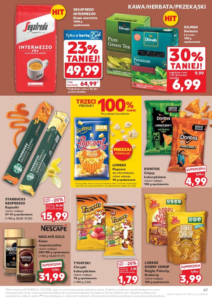Gazetka promocyjna Kaufland do 15/10/2025 str.47
