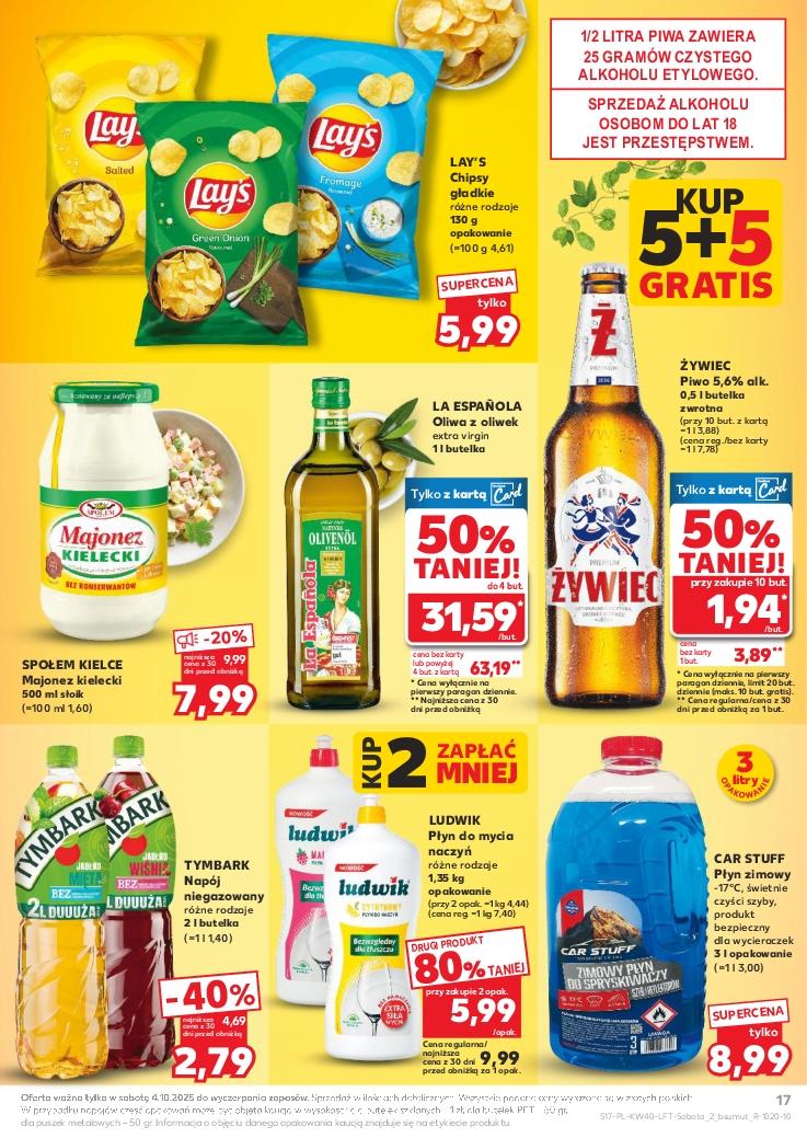 Gazetka promocyjna Kaufland do 08/10/2025 str.17