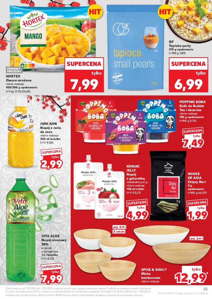 Gazetka promocyjna Kaufland do 17/09/2025 str.23