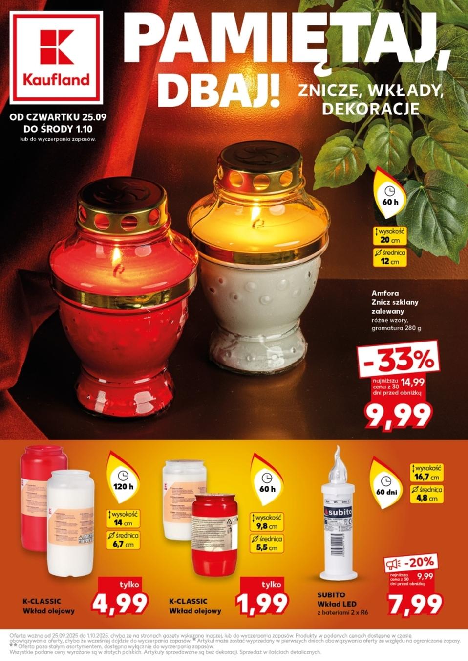 Gazetka promocyjna Kaufland do 01/10/2025 str.1