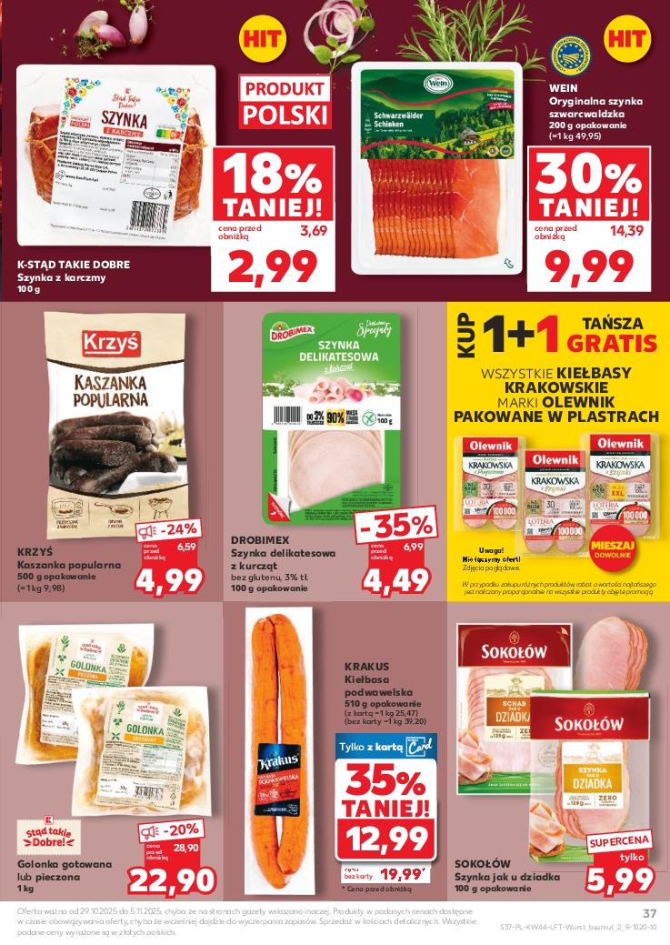 Gazetka promocyjna Kaufland do 05/11/2025 str.37