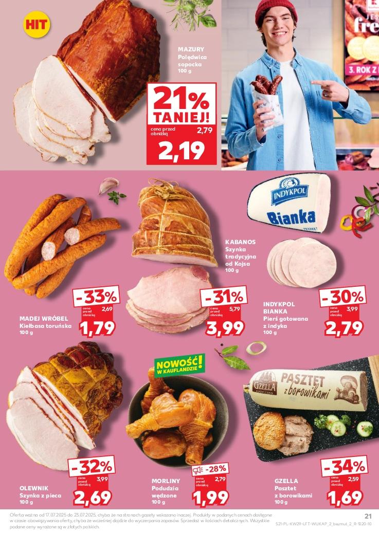 Gazetka promocyjna Kaufland do 23/07/2025 str.21