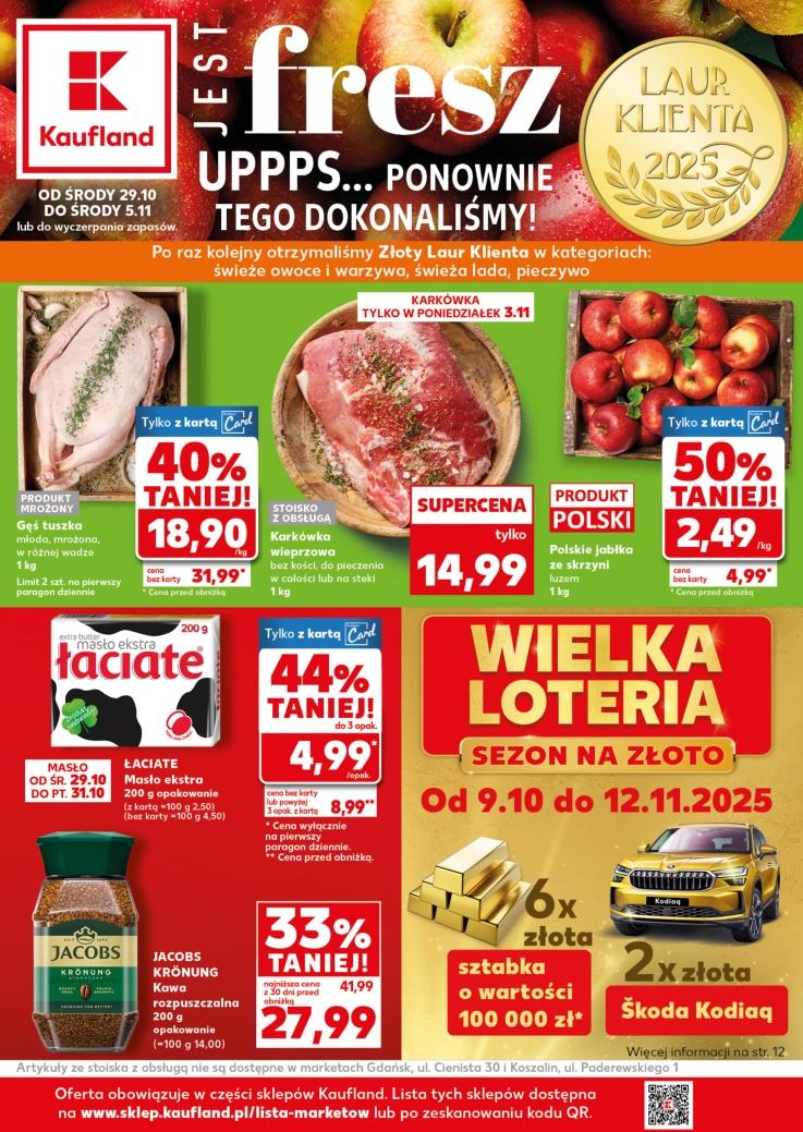 Gazetka promocyjna Kaufland do 05/11/2025 str.1