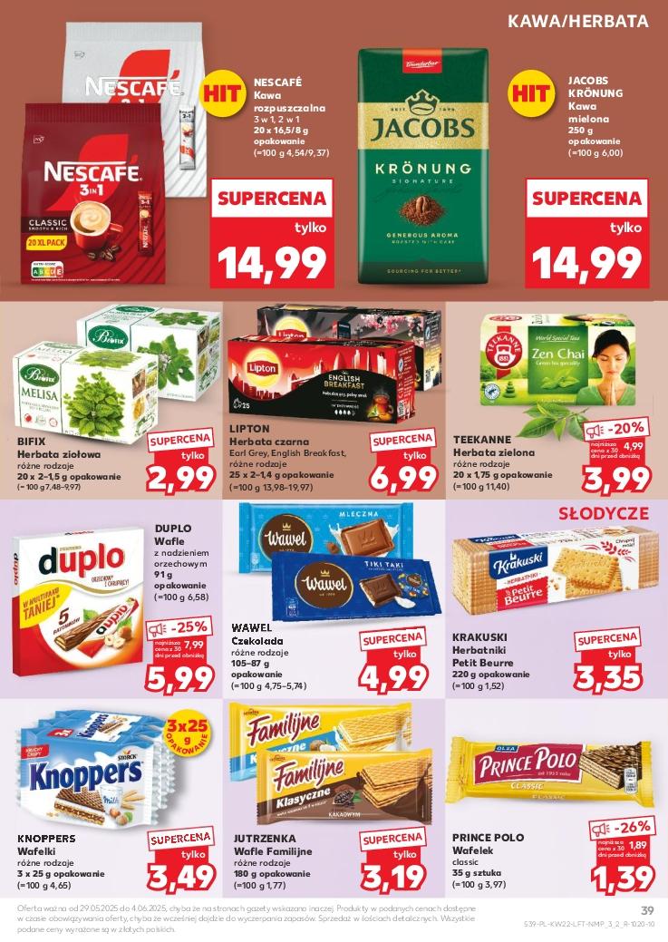 Gazetka promocyjna Kaufland do 04/06/2025 str.39