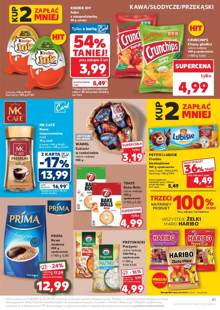 Gazetka promocyjna Kaufland do 20/08/2025 str.41