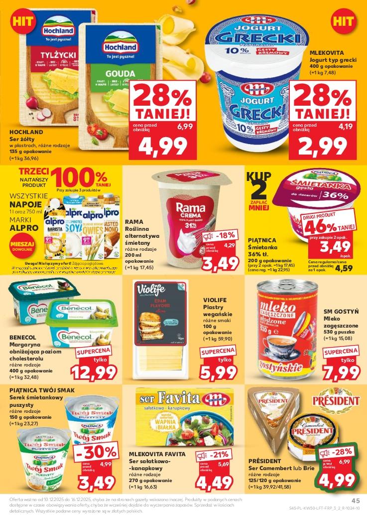 Gazetka promocyjna Kaufland do 16/12/2025 str.45