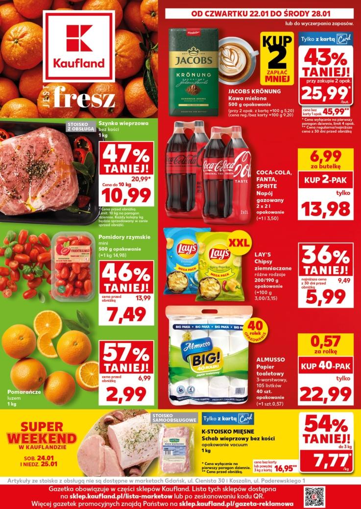 Gazetka promocyjna Kaufland do 28/01/2026 str.1