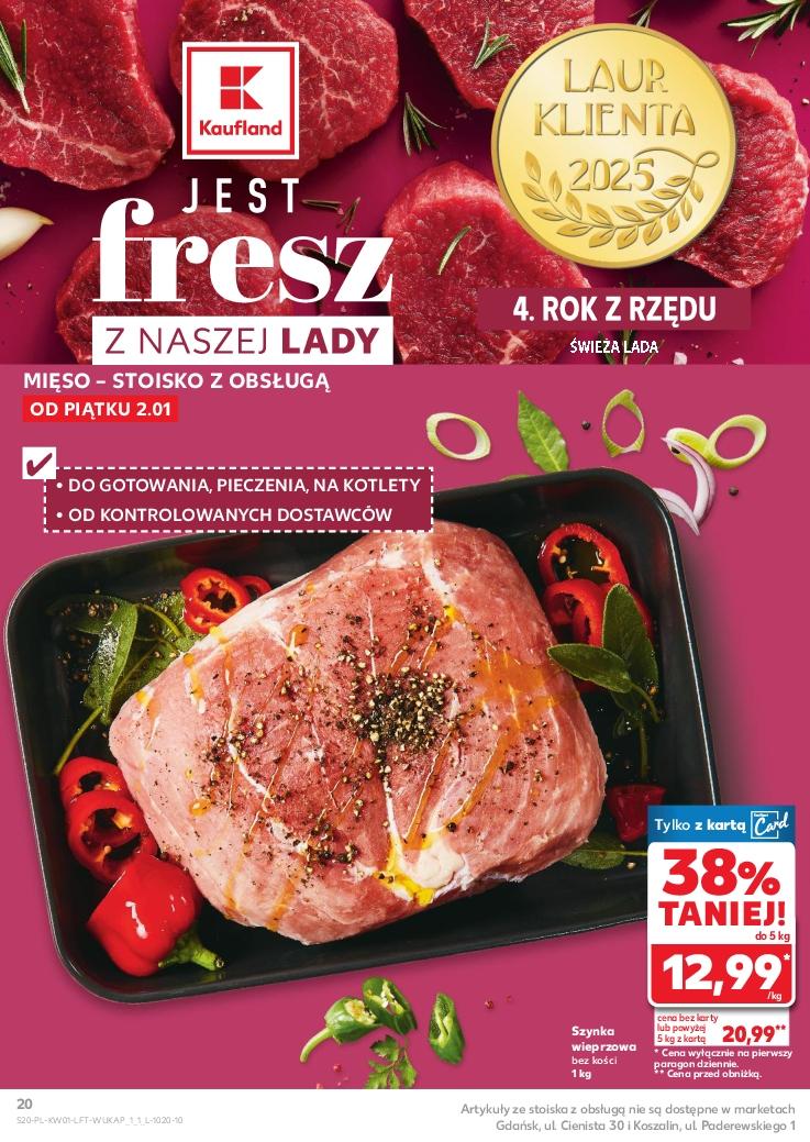 Gazetka promocyjna Kaufland do 07/01/2026 str.20