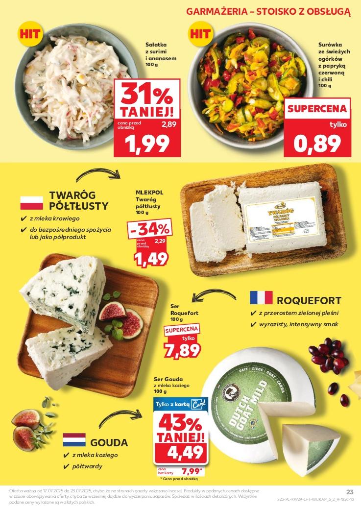 Gazetka promocyjna Kaufland do 23/07/2025 str.23